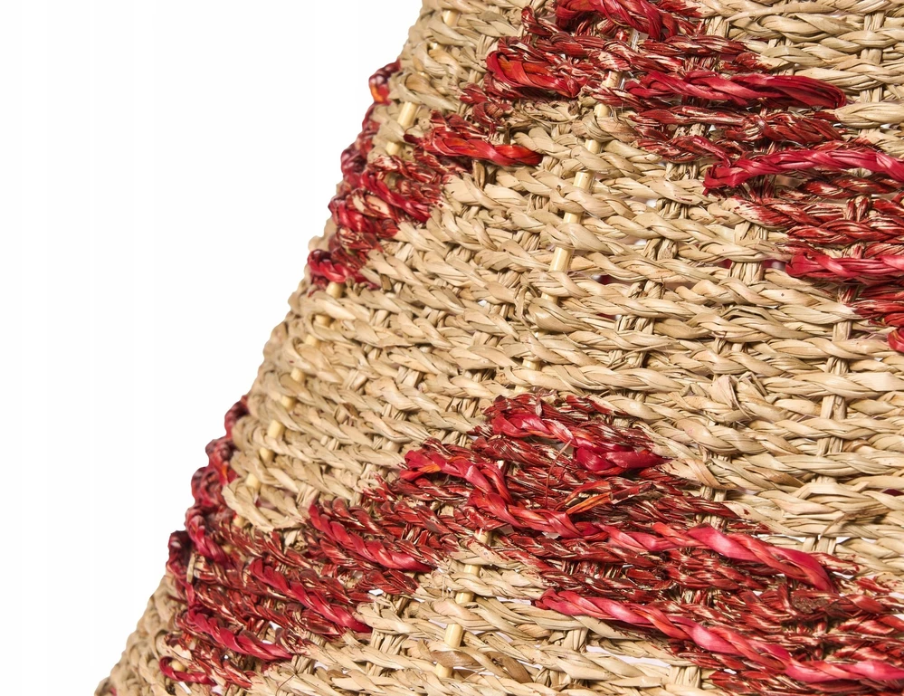 Beliani Kalėdų eglutės stovas HIVER jūržolių raudonas 43 cm