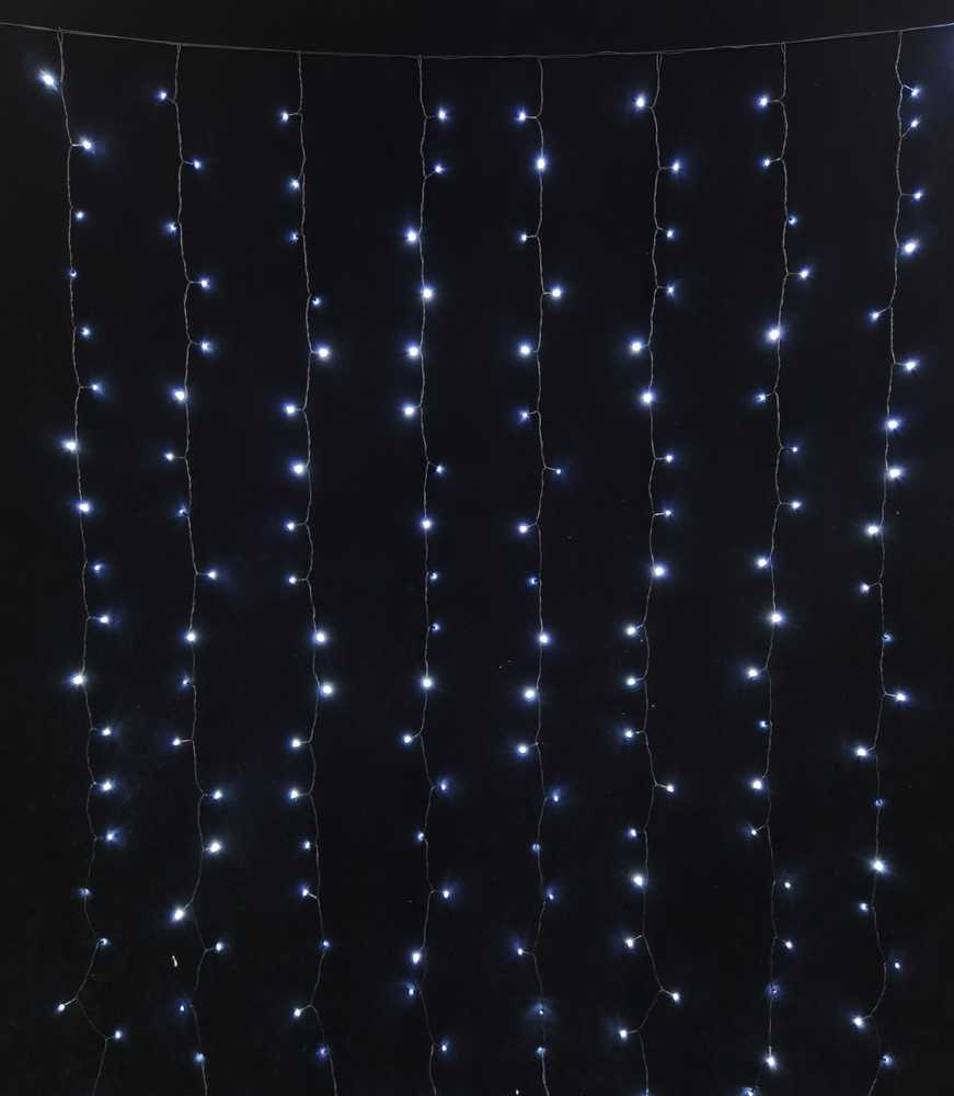 Christmas_To LED lempučių užuolaida Christmas Touch, 4 m, šil bal 3xAA