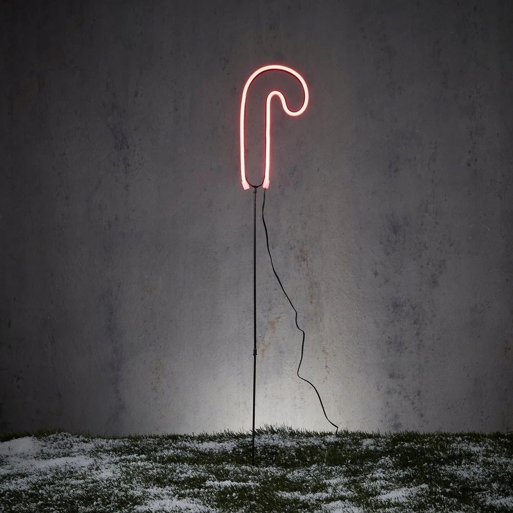 EDELMAN Neoninė cukranendrių dekoracija, 79 LED, 12,5x93,5 cm