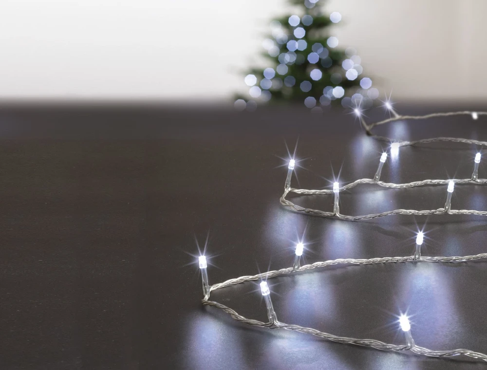 Fééric Lights and Christmas Dekoratyvinės 100 LED kalėdinių lempučių, baltos