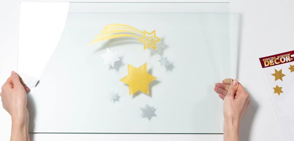 Dekoracja świąteczna Herma naklejka