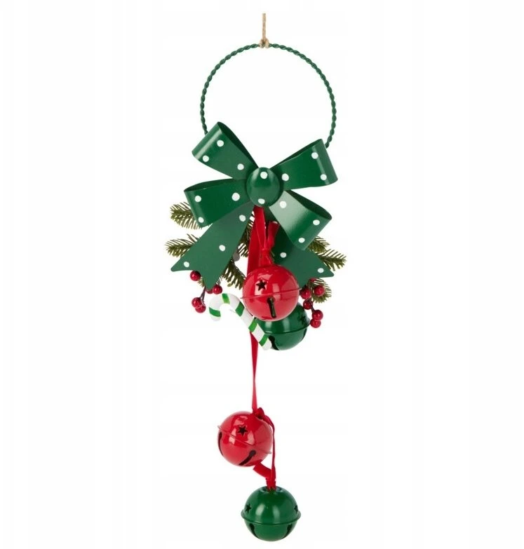 Home Styling Collection Kalėdinė dekoracija su metaliniais varpeliais, 29 cm