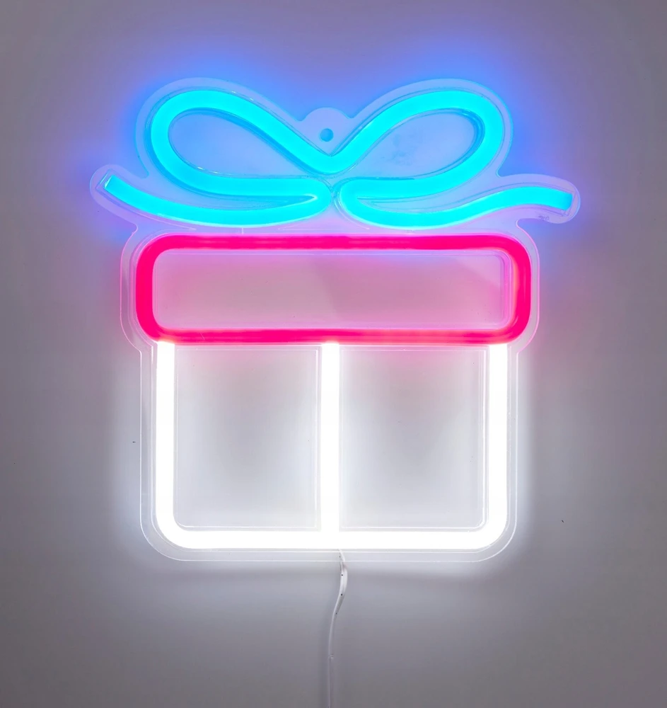 Home Styling Collection Kalėdinis neoninis sieninis LED ženklas, 23 x 22 cm