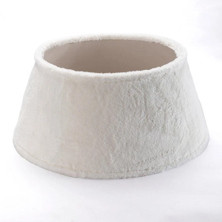 Home Styling Collection Dirbtinio kailio kalėdinis medžio kilimėlis, 55 x 55 cm
