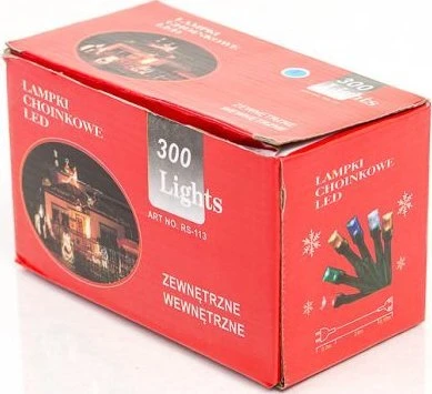 Šventinė dekoracija iLike iLike Christmas lights string 300LED RS-113 20m Mėlyna