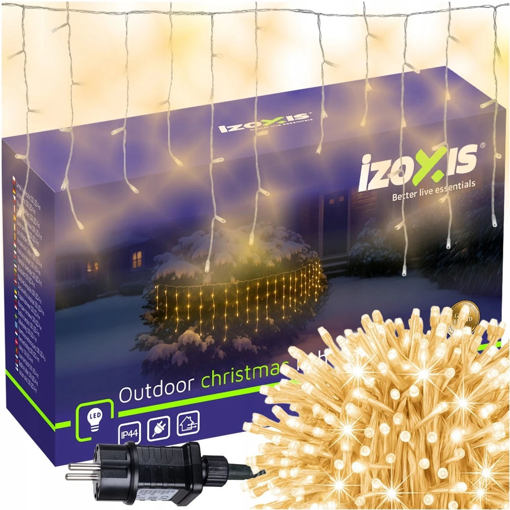 Lauko šviestuvai 100LED 4m Izoxis 26858
