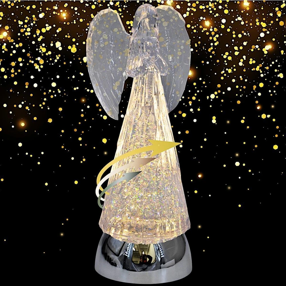 KOOPMAN 24 cm LED dekoratyvinis angelas