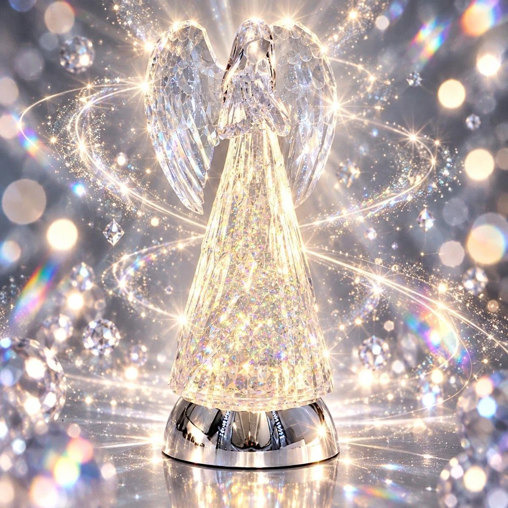 KOOPMAN 24 cm LED dekoratyvinis angelas