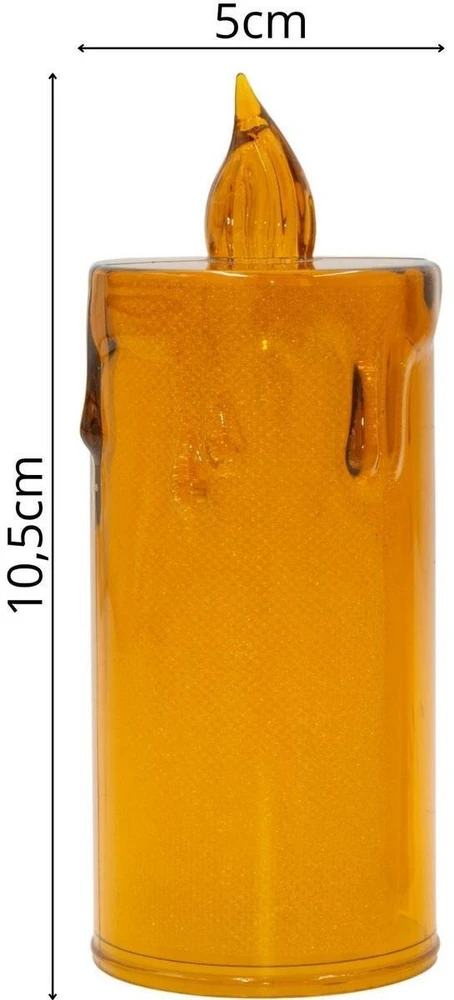 KOOPMAN dekoratyvinė LED žvakė 10,5 cm