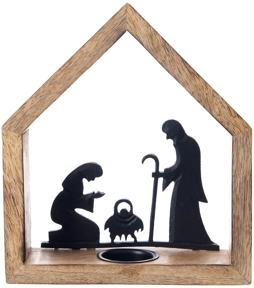 Lumarko Orion Tealight žvakidė Nativity Scene MANGO 20x6x22 cm
