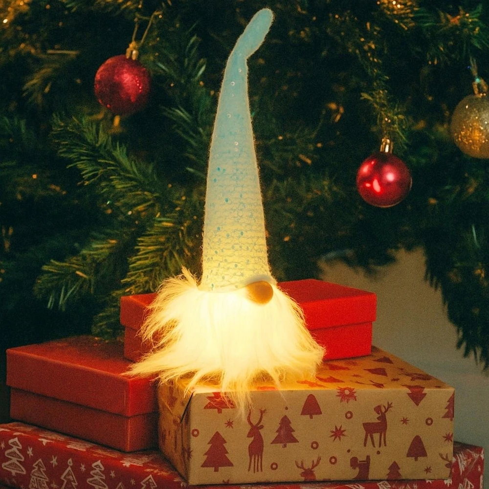 Christmas Decoration Dekoratyvinis LED Kalėdų Senelis 25 cm