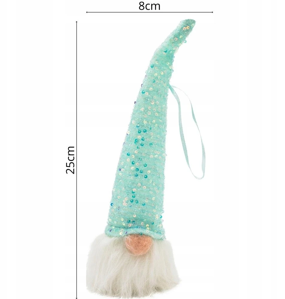 Christmas Decoration Dekoratyvinis LED Kalėdų Senelis 25 cm