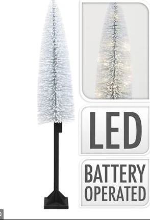 Dirbtinė eglė 147 cm su LED apšvietimu 30vnt.