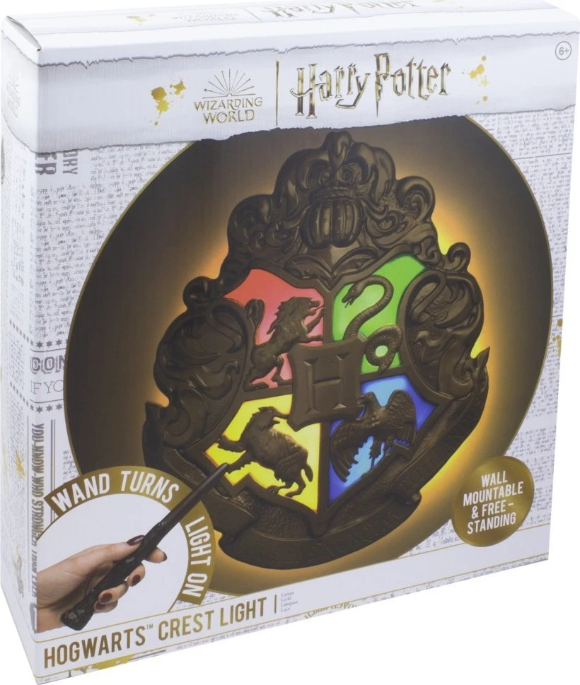 Paladone Harry Potter Hogwarts Crest lempa su pulteliu