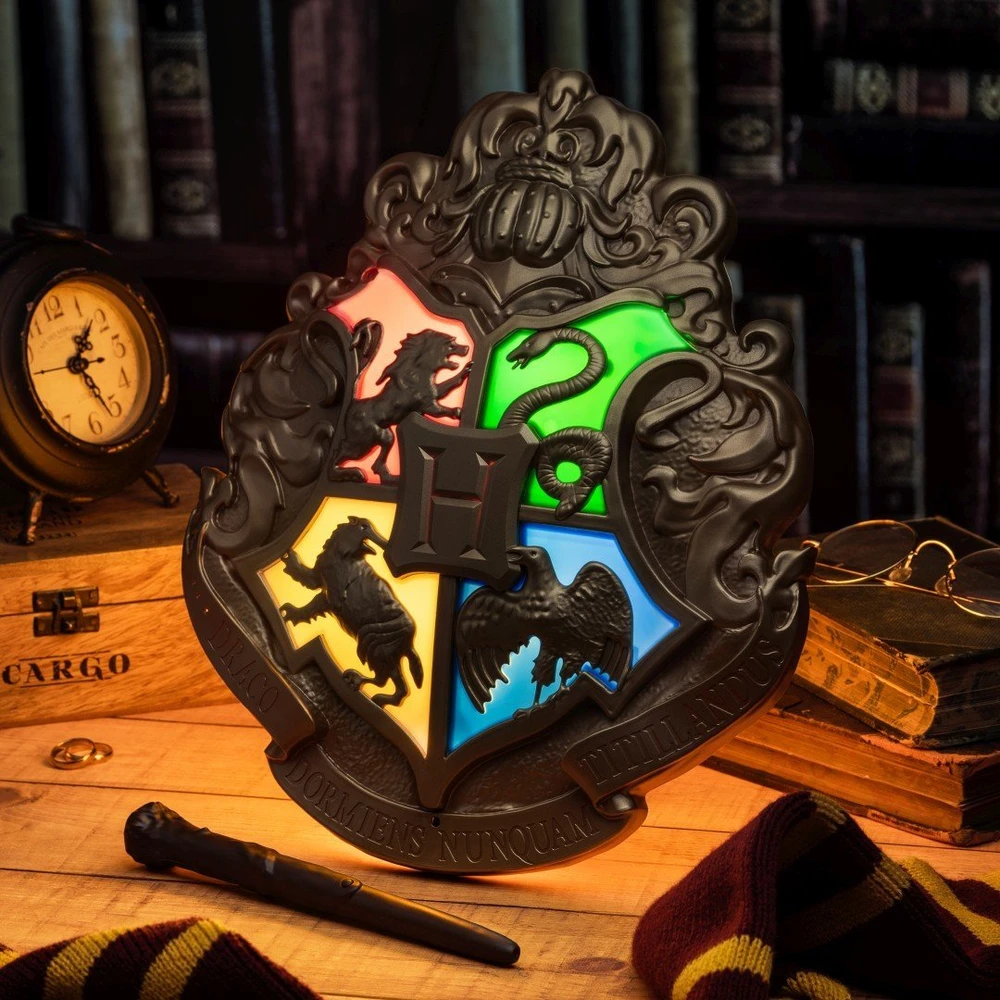 Paladone Harry Potter Hogwarts Crest lempa su pulteliu