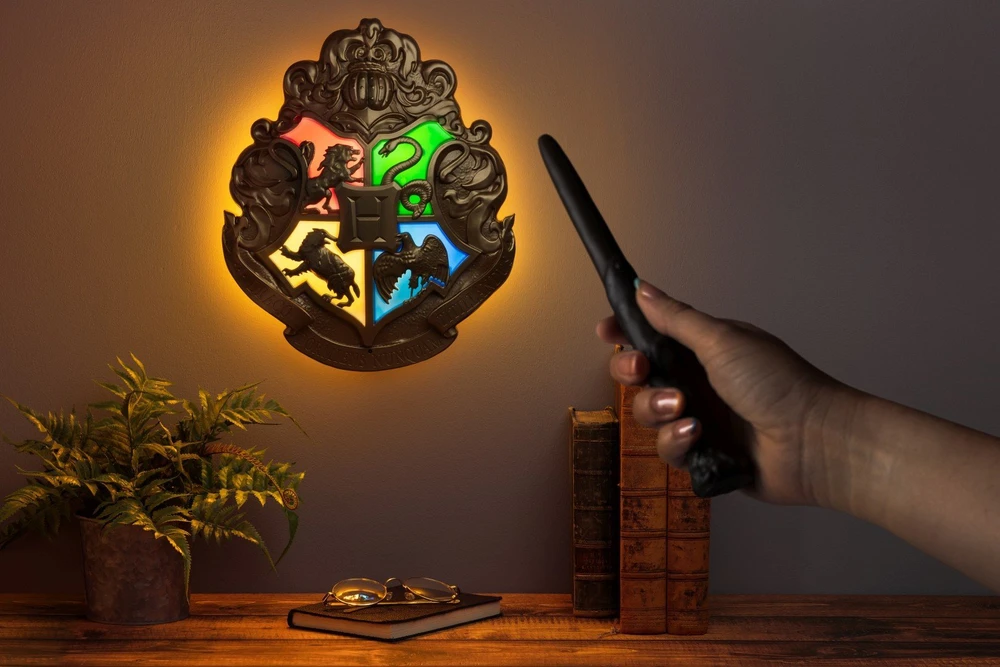 Paladone Harry Potter Hogwarts Crest lempa su pulteliu