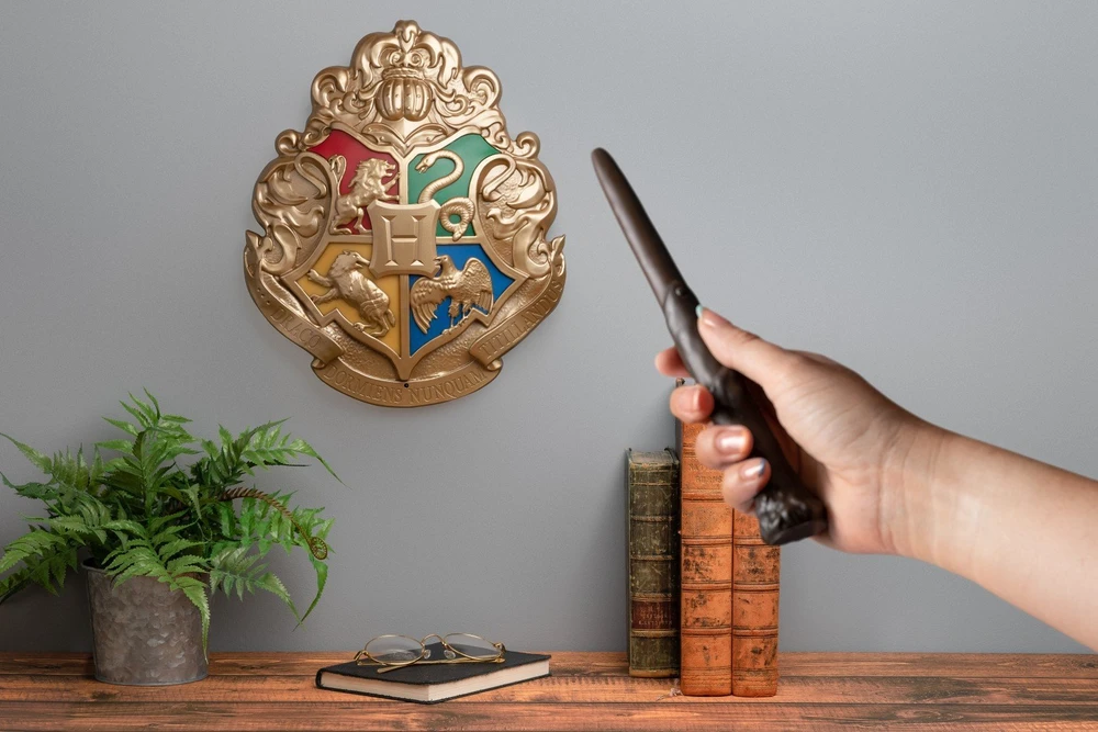 Paladone Harry Potter Hogwarts Crest lempa su pulteliu