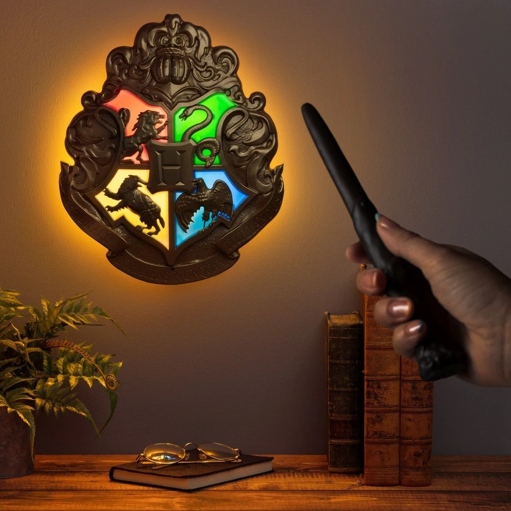 Paladone Harry Potter Hogwarts Crest lempa su pulteliu