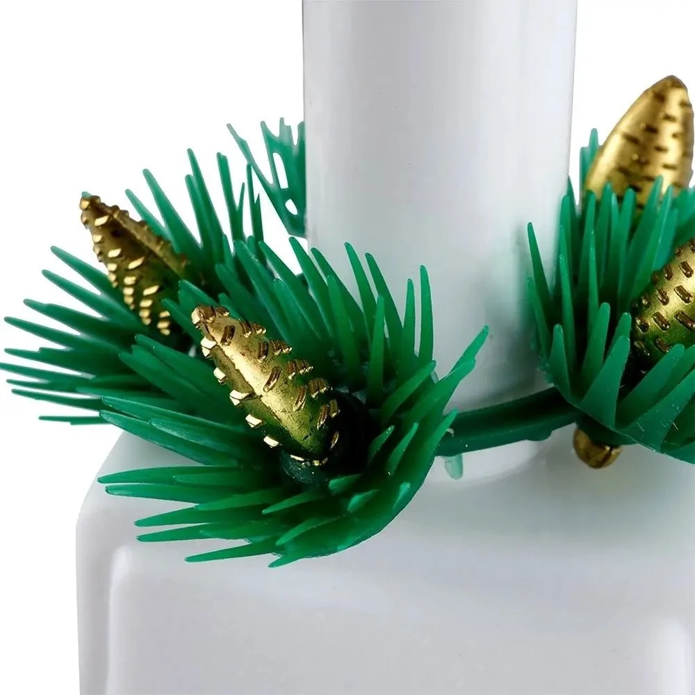 Party Deco Nežinomas Kalėdinė žvakidė su LED apšvietimu, 30 cm, 7 LED