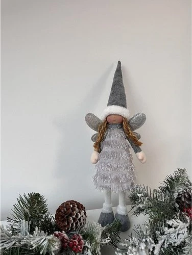 Fairy - Christmas figurine pilka Ruhhy 22343