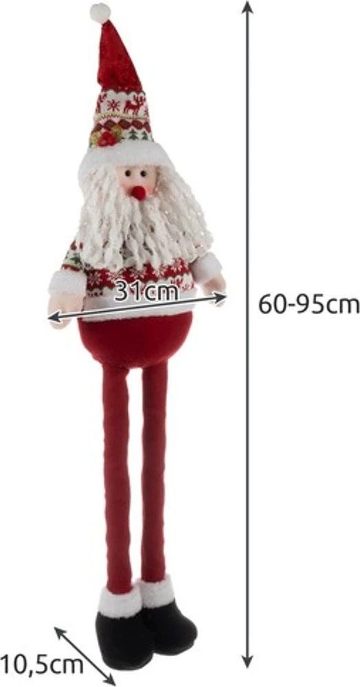 Kalėdų Senelis – teleskopinis 95cm. Ruhhy 22340