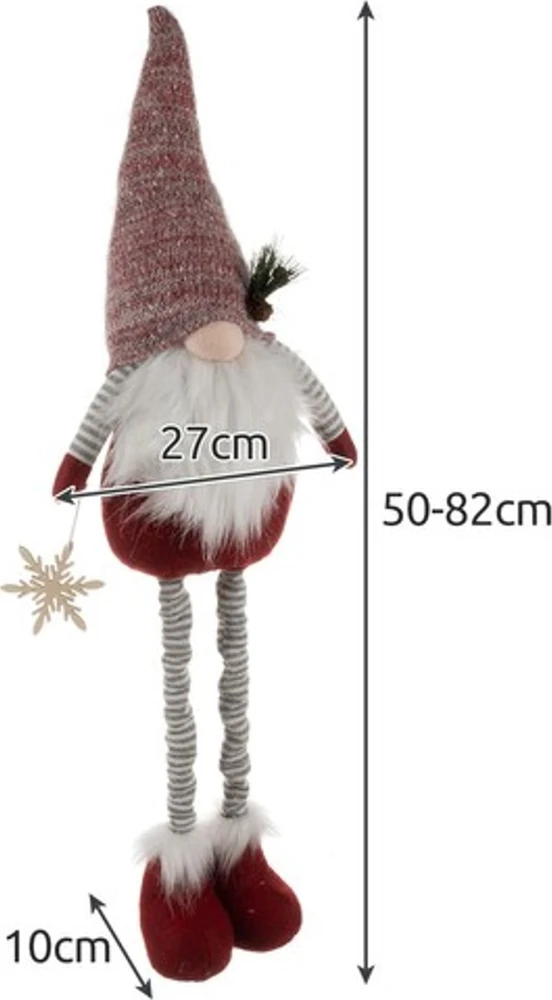 Kalėdinis elfas - teleskopinis 82cm. Ruhhy 22315