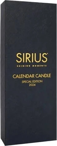 Dekoracja świąteczna Sirius Sille Calendercandle Ø4,8xH28,9cm, Special Edition 2024