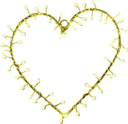 Kalėdinė dekoracija Sirius Sirius Liva Cluster heart, 60LED