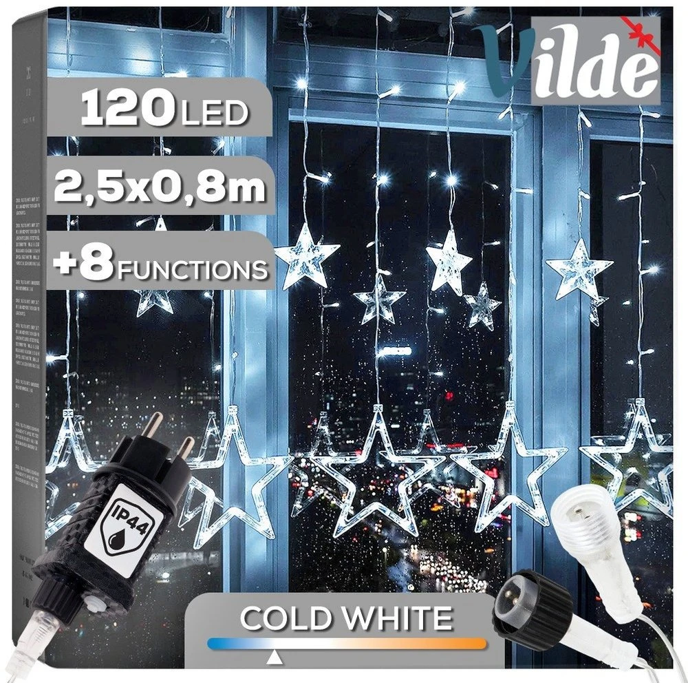 Šviesos užuolaida Vilde 120 LED 2,5 m