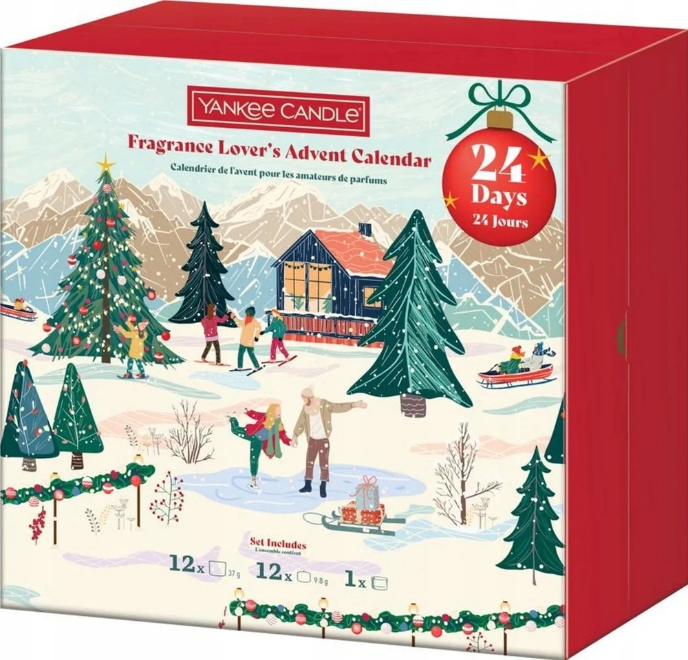 „Yankee Candle“ advento kalendorius „Apres Ski“ (knyga)