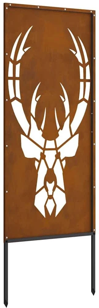 Sodo privatumo ekranas Gyvūnų raštai Rūdijanti 50 x 140 cm