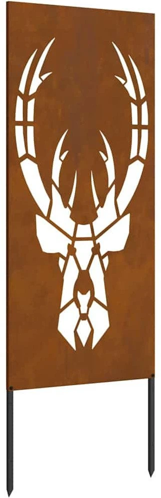 Sodo privatumo ekranas Gyvūnų raštai Rūdijanti 50 x 140 cm
