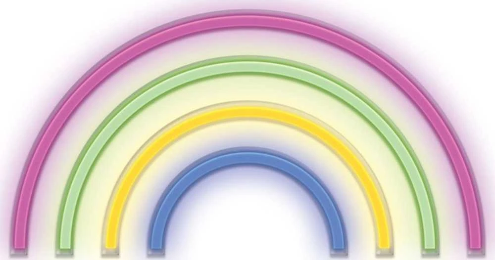 Neoninė LED lemputė RAINBOW 5 spalvų FLNE14X Forever Light