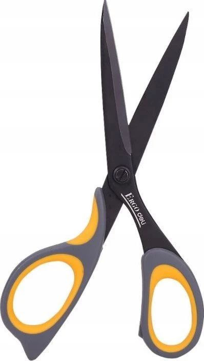 Žirklės DELI, 21cm, Non Stick, juodos spalvos