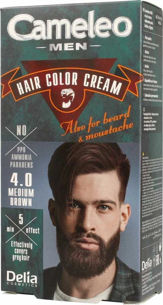 Cameleo Men plaukų dažai 4.0 Medium Brown