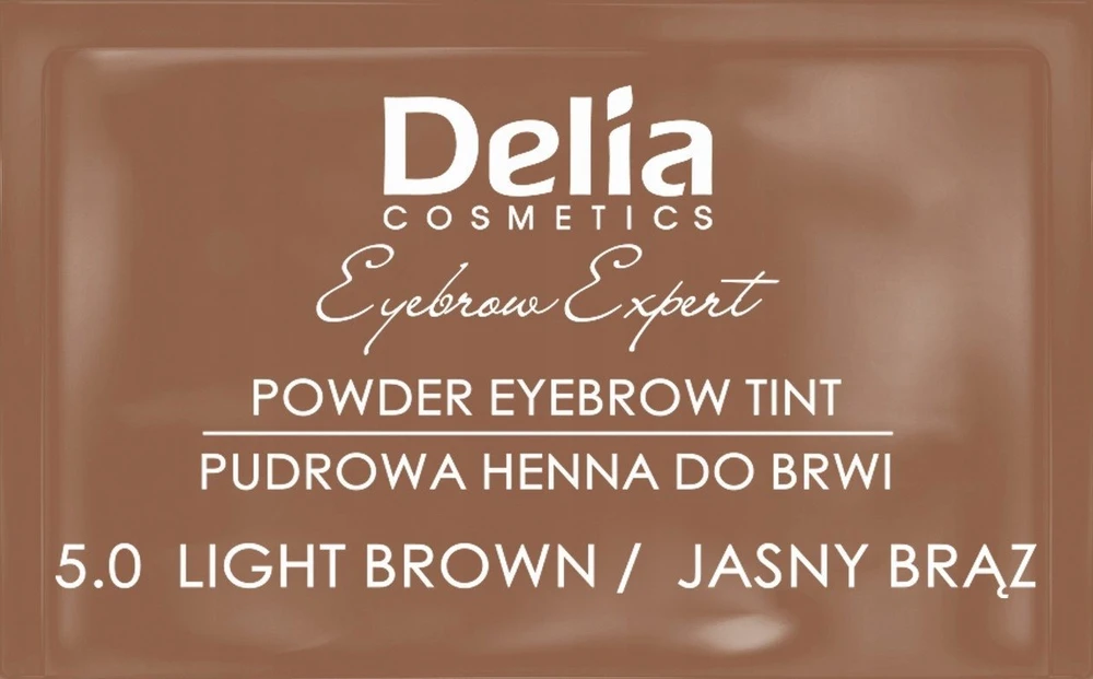 Delia Eyebrow Expert pudrinis antakių dažiklis 3.1 Juodas ruda, 4 g