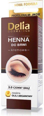 Delia Henna Sourcils Expert 4.0 - Teinte Brun, 2g, Pour Des Sourcils Naturels Et Résistants