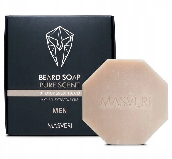 Masveri barzdos muilas „Pure Scent“, 100 g
