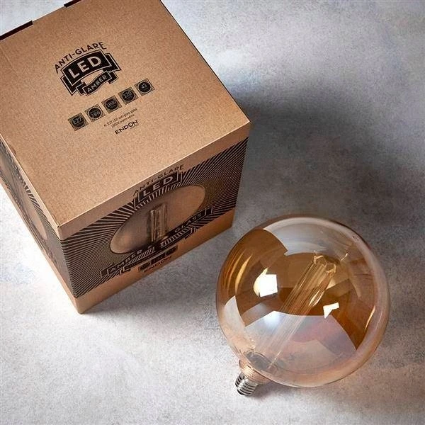 DELIGHT Brilliant Filament 80169 lemputė 1x2.8W E27 LED gintaro spalvos