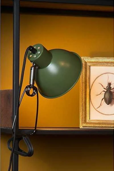 DELIGHT stalinė lempa Lucide Moys 45987/01/33 stalinės lempos lempa 1x40W E27 žalia