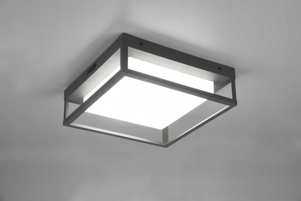 DELIGHT Trio Witham 677860142 lubinis šviestuvas lauko IP54 1x14W LED 2300-4000K antracitas