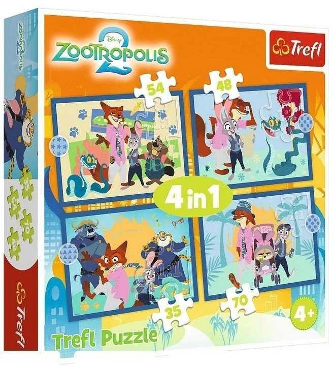 Trefl Dėlionė 207 vnt. - Zootropolis 2