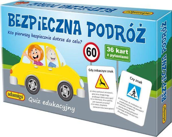 Saugios kelionės žaidimas ADAMIGO 5413