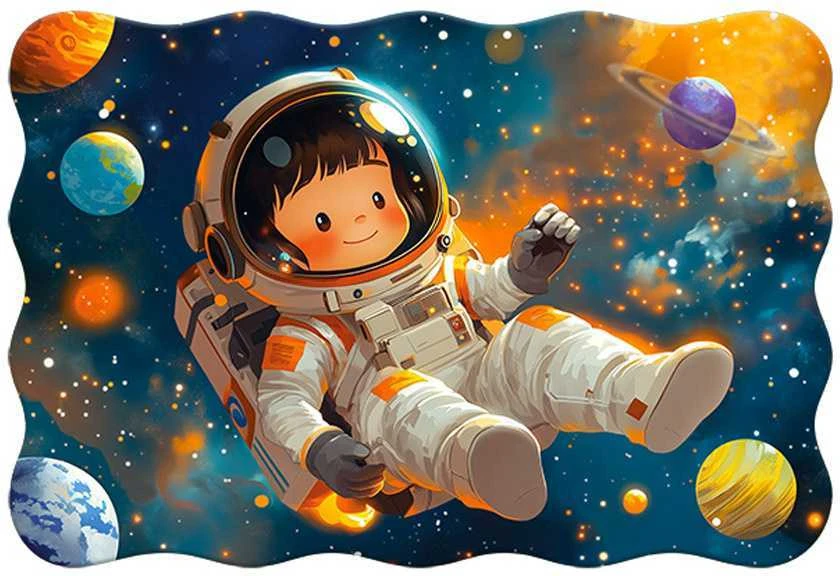 Castorland Dėlionė 20 vnt. - Mažasis astronautas