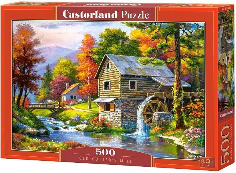 Castorland dėlionė Old Sutters Mill 500 det.