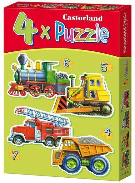 Castorland Dėlionė 22 vnt. - Transporto priemonės aprašymas - Prekės nuotrauka