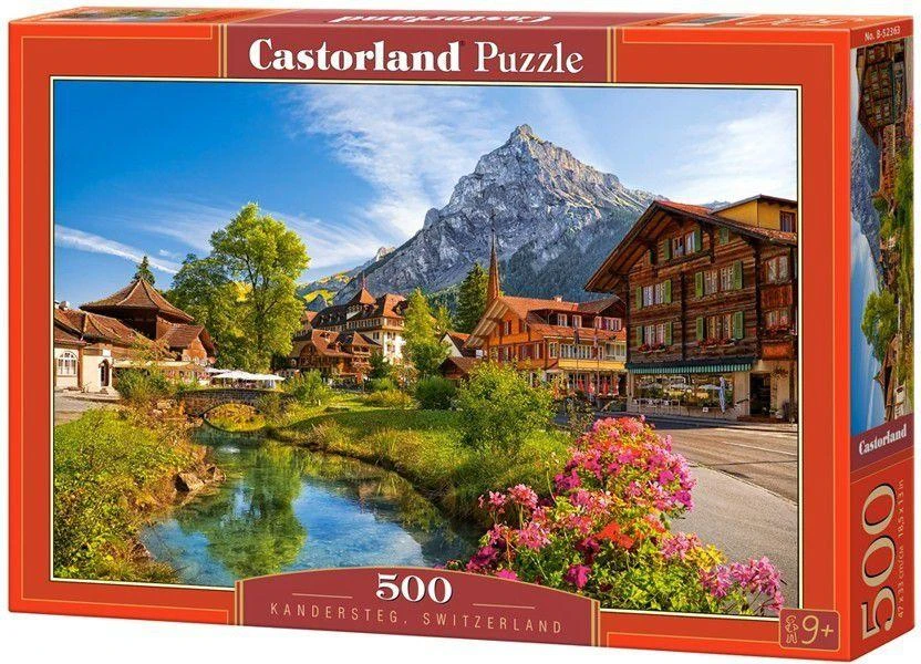 Castorland Dėlionė 500 vnt. - Šveicarija