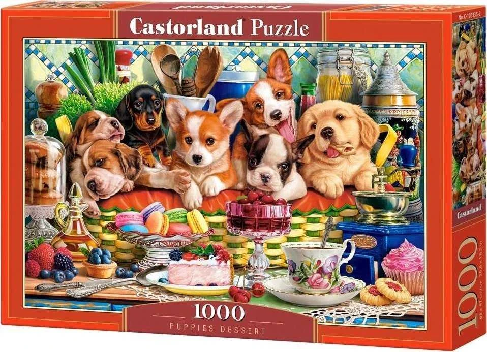 Castorland dėlionė Puppies Dessert 1000 det.