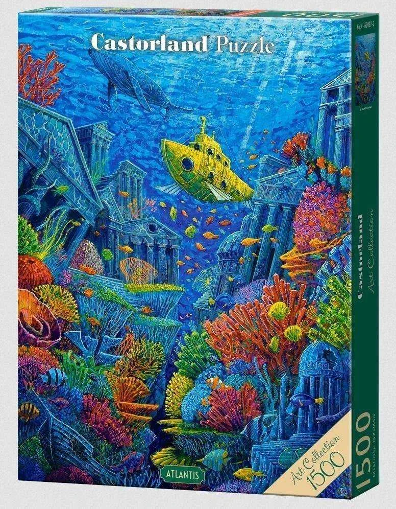 Castorland Dėlionė 1500 vnt. - Atlantida