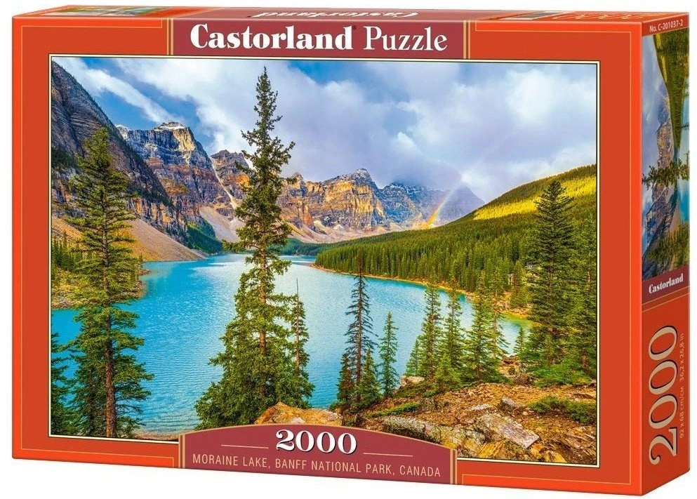 Castorland dėlionė, 2000 detalių, Banfo nacionalinis parkas, Kanada